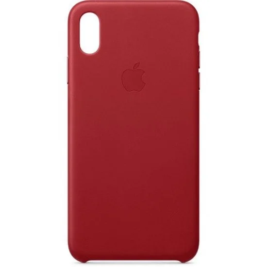 Apple Leather Case For Apple Iphone Xs Max - Red